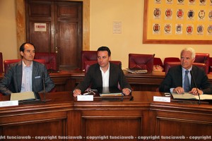 Consiglio provinciale - L'opposizione - Micci, Cataldi e Aquilani