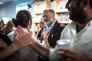 Roma - Riccardo Valentini all'inaugurazione di Farmers - Sosteria agricola