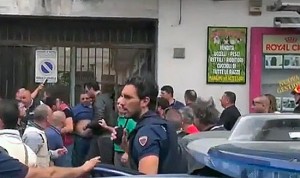 Napoli - L'arresto di Murolo