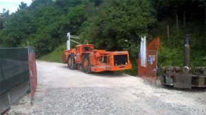 Ascensore valle Faul - La macchina per la movimentazione