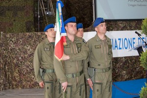 La cerimonia per l'anniversario Aviazione dell'Esercito