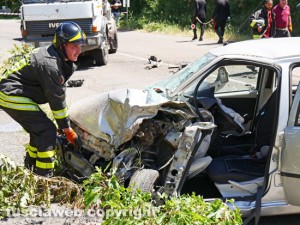 Viterbo - L'incidente a Ponte di Cetti