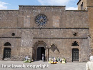 Tuscania - I funerali di Roberto Pieri