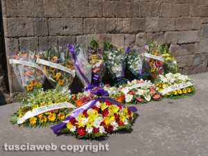 Tuscania - I funerali di Roberto Pieri