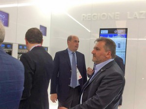 Expo 2015 - Panunzi all'inaugurazione del padiglione Lazio