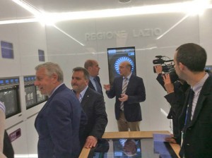 Expo 2015 - Panunzi all'inaugurazione del padiglione Lazio