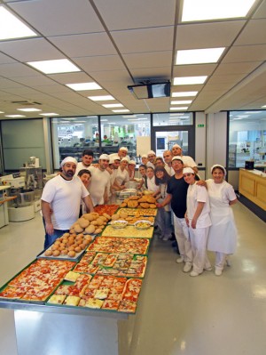 Cna - Viterbo - Partecipanti al corso di fornaio