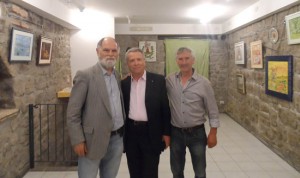 Raffaele D'Orazi, Cesare Oivieri e Roberto Joppolo
