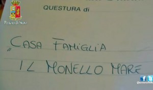 Santa Marinella - Il blitz nella casa famiglia