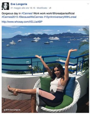 Unopiù a Cannes - Il post di Eva Longorian