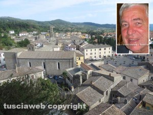 Bolsena e nel riquadro Marcel Vossen