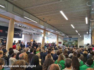 Expo - Macchina di santa Rosa - Presentazione Tesori d'Italia con Vittorio Sgarbi