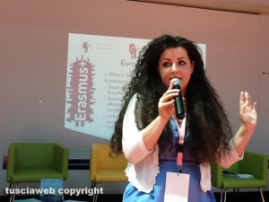 Viterbo - Chiara Frontini al progetto Ewa