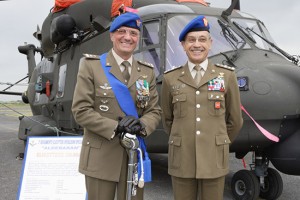 Il capo di stato maggiore Errico per l'anniversario Aviazione dell'Esercito