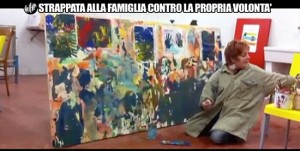 Il servizio delle "Iene" dedicato a Francesca Mastrolonardo - Francesca dipinge