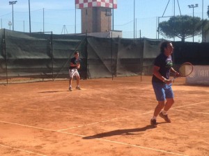 Sport - Un'azione del Tennis club Viterbo