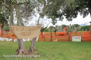 L'incontro pubblico al parco delle querce