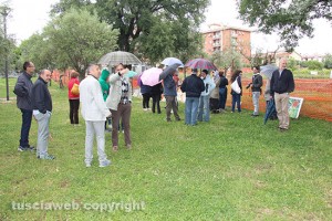 L'incontro pubblico al parco delle querce