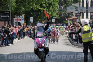 Viterbo - Il passaggio del Giro d'Italia