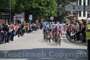 Viterbo - Il passaggio del Giro d'Italia