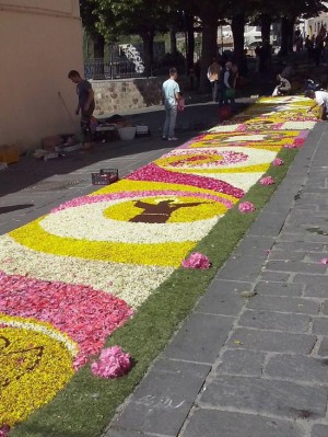 Lubriano - Infiorata della Madonna del Poggio