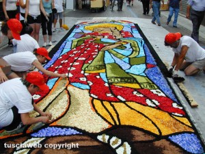 Bolsena - L'infiorata