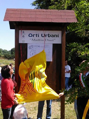 Civita Castellana - Intitolazione a Mattia Dusi