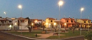 Tuscania - Il nuovo impianto a led