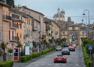 Una foto di archivio delle Mille Miglia