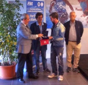 La premiazione di Alessio Cognigni