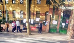 Sutri - Scuola primaria - La protesta