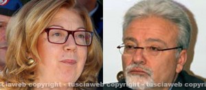 L'ex prefetta Scolamiero e l'allora suo vice Tarricone