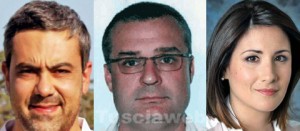 Massimo Torelli, Francesco Ciarlanti, Elena Tolomei