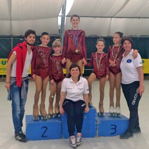 Sport - Pattinaggio - Le atlete della Libertas Pilastro
