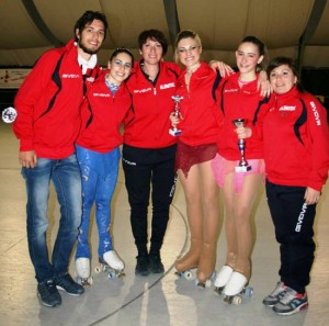 Sport - Pattinaggio - Le atlete della Libertas Pilastro