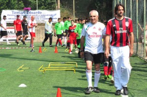 Valerio Fiori al Milan junior camp