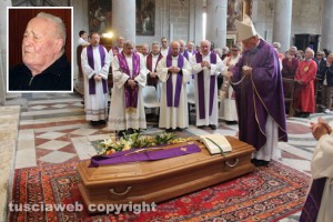 Viterbo - I funerali di monsignor Francesco Zarletti