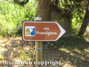 La via Francigena
