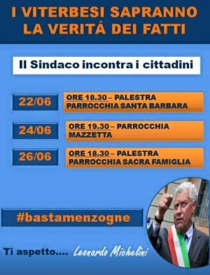 Il sindaco incontra i cittadini
