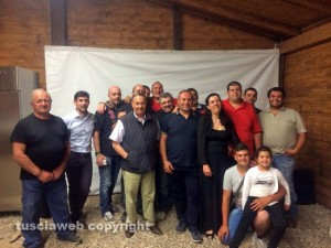 Tuscania - Le nozze d'argento di Mauro e Fabiola 
