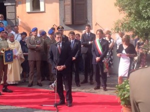 Bagnoregio - Le celebrazioni in memoria di Massimiliano Biondini, caduto in Iraq