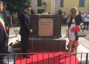 Bagnoregio - Le celebrazioni in memoria di Massimiliano Biondini, caduto in Iraq
