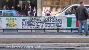 Imu agricola, il sit-in di fronte al Tar 