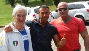 Cristian Berni con Ascanio Vernati e Riccardo Ubaldini