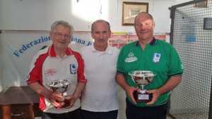 Bocce - I primi due classificati