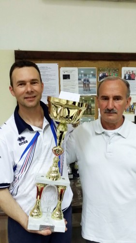 Sport - Bocce -  I primi due classificati al Trofeo città di Blera