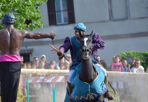 Tarquinia - Giostra delle contrade - Andrea Ortenzi migliore cavaliere