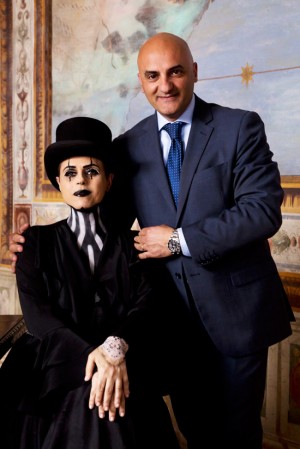 Caprarola - Tosca e il sindaco Stelliferi