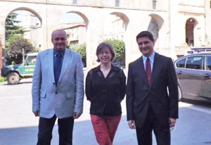 Farnese - Mazzoli e Terrosi alla commemorazione dell'eccidio