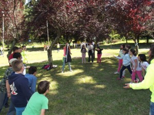 I bambini a Villa Serena